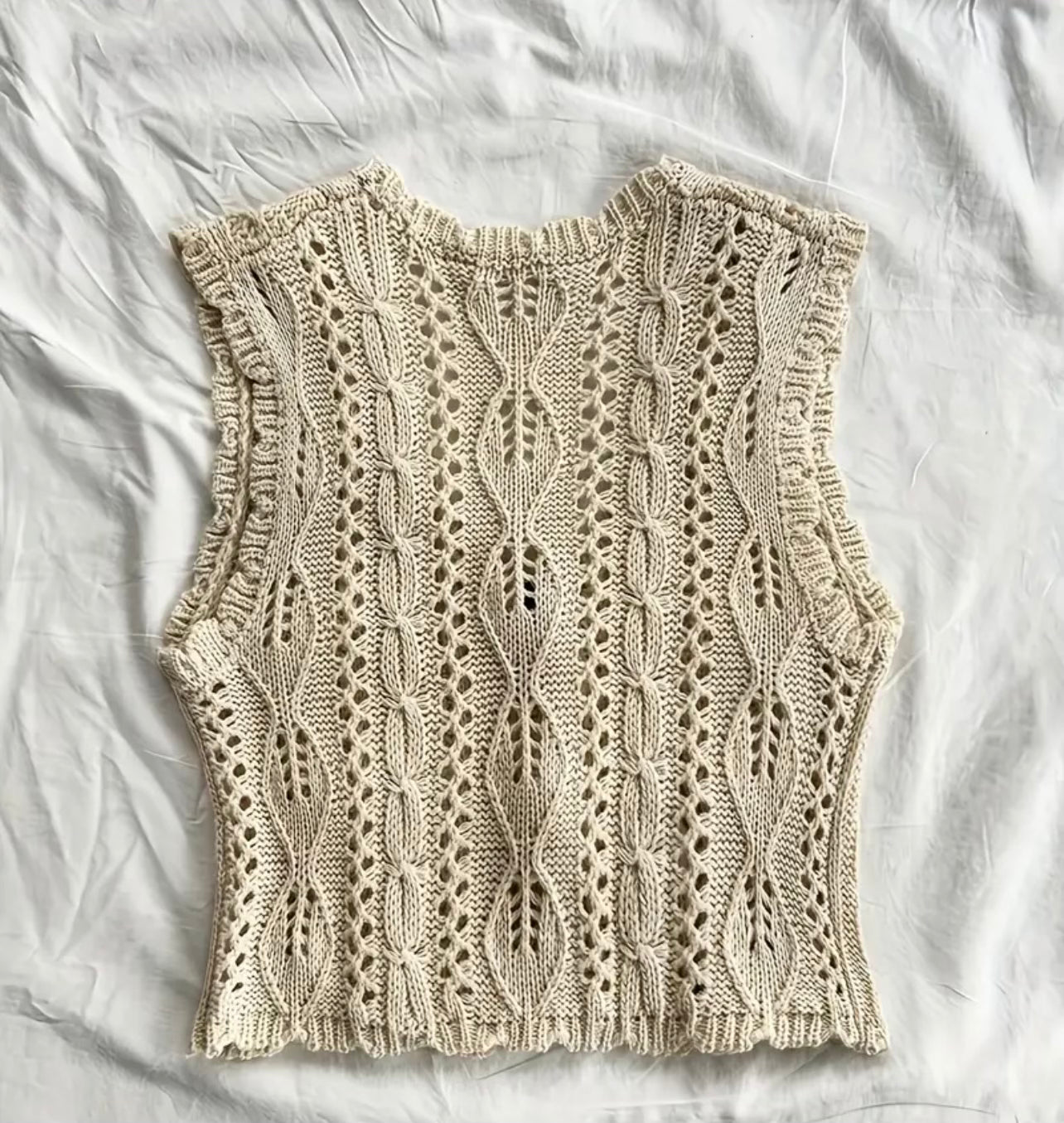 Crochet Sleeveless Vest