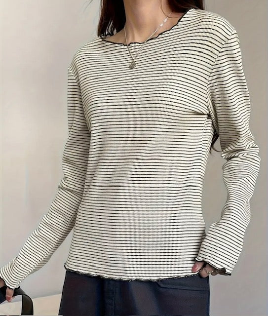 Striped Long Sleeve Shirt