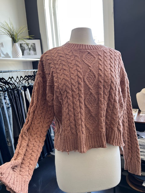 Pink Rose Sweater